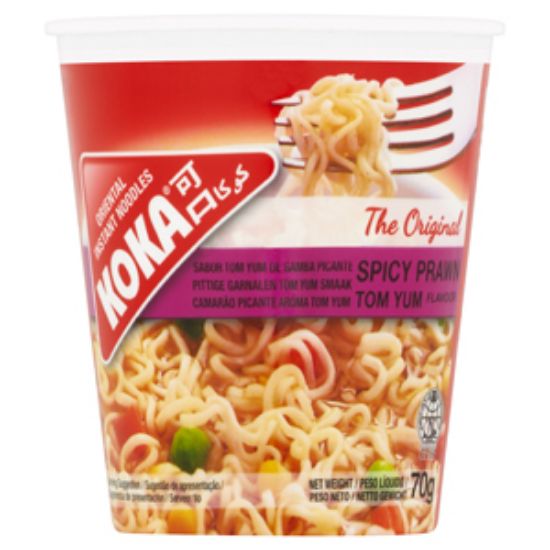 Picture of KOKA Pot Noodle Spicy Prawn x12